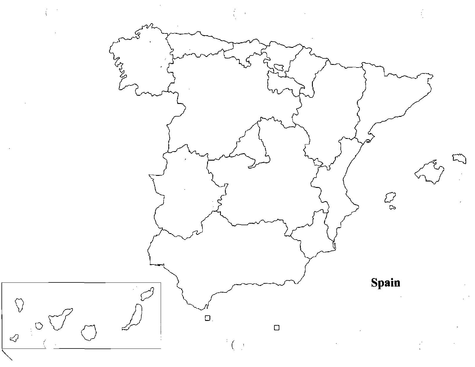 spain map quiz