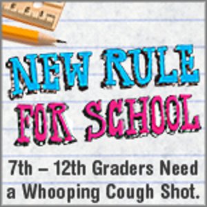 Students / Tdap Booster New Rule for School