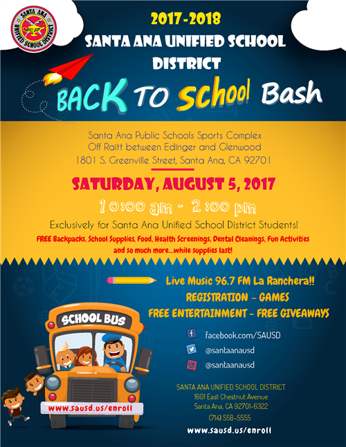 Back to School Bash 
