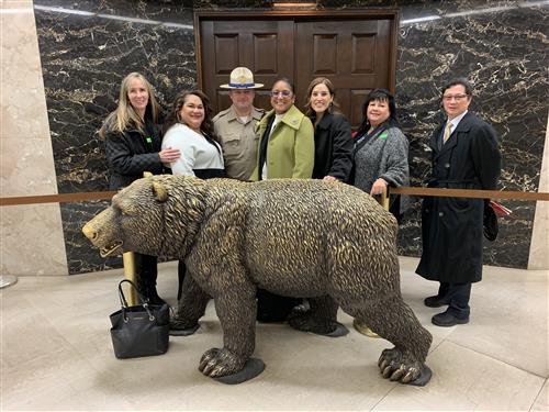SAUSD leaders visit the Capitol  