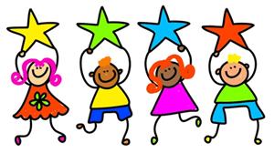 Kids with stars 