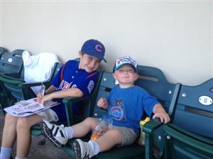 Luke's First Baseball Game 