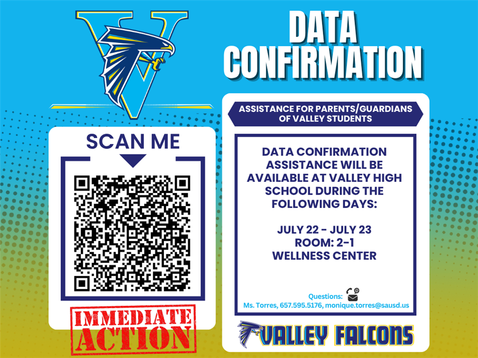  Valley High School Registration Process for the 2025-2026 School Year