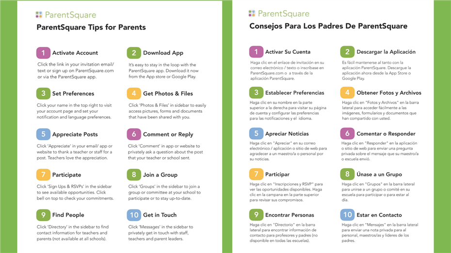 parentsquare resource assistance carr intermediate sausd face