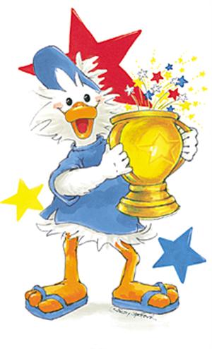 Trophy duck 