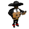 mariachi playing guitar