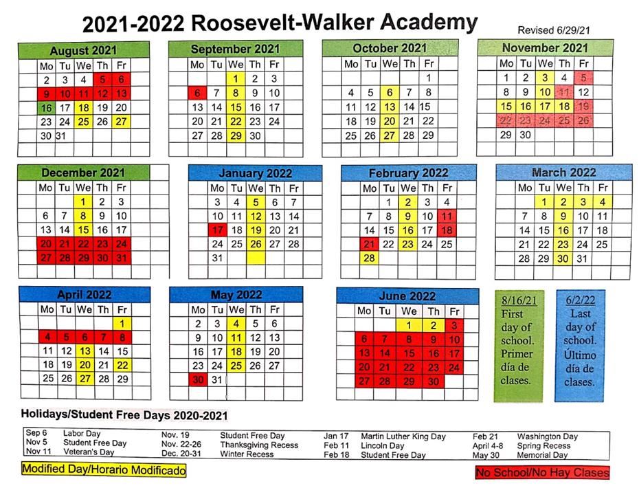 RooseveltWalker Academy / Home Page