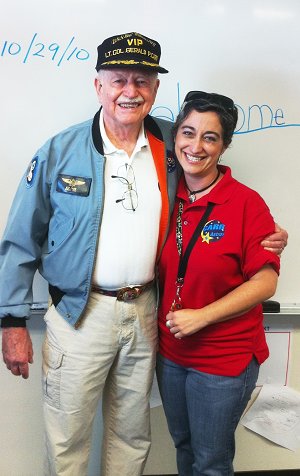 Col. Gerald P. Carr and Ms. Hefner