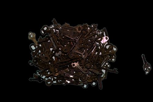 Pile of keys 