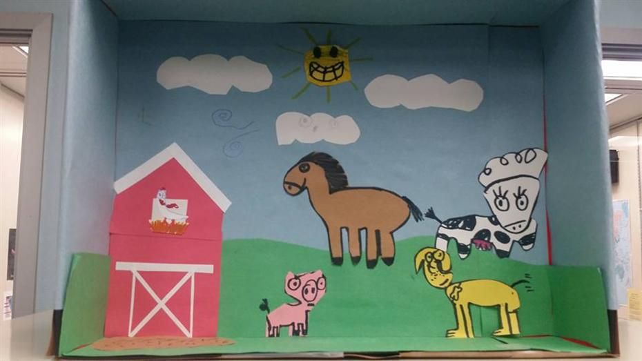 Kindergarten Dioramas