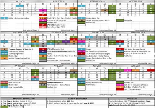 Calendars 