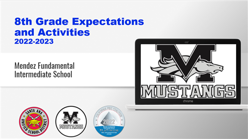  8th Grade Presentation 
