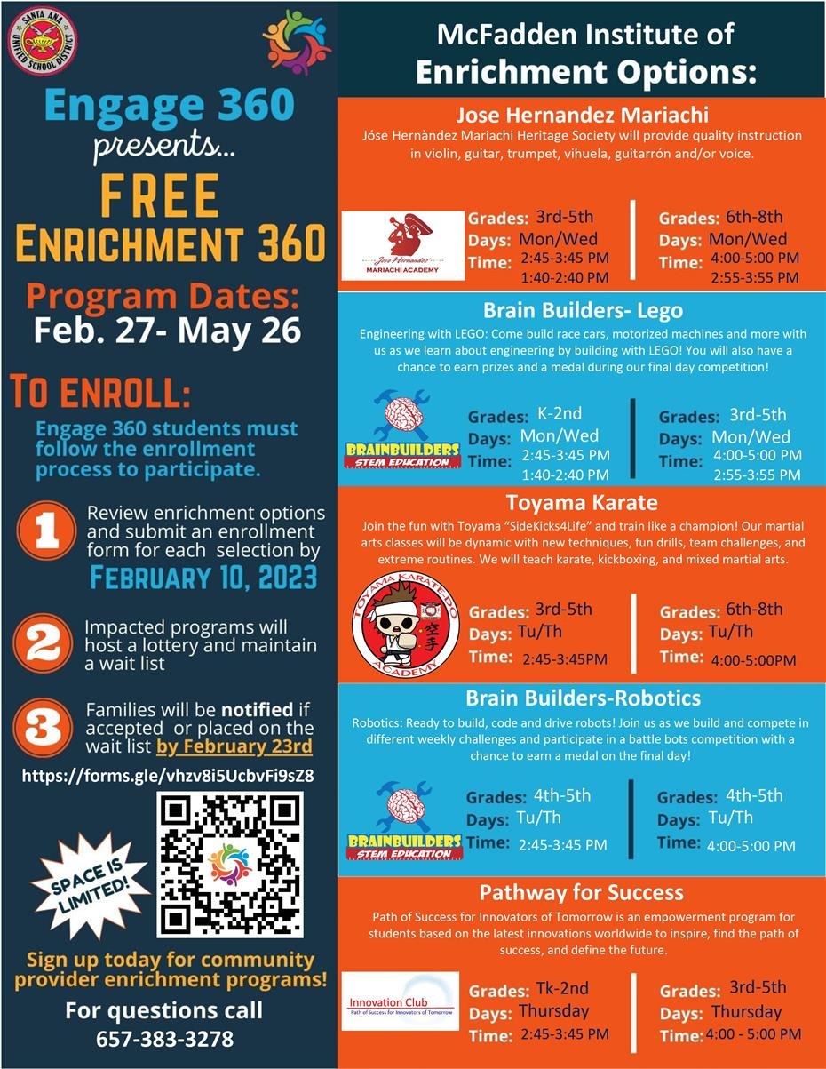  MIT Enrichment Options 