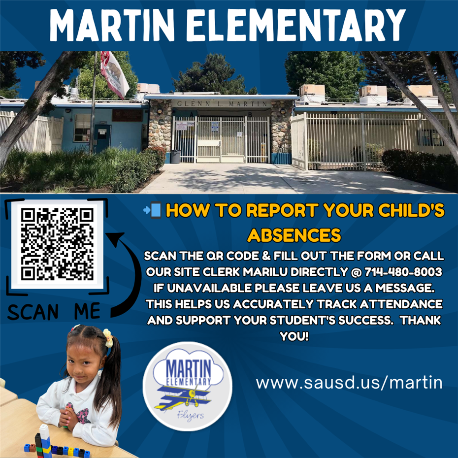 Parents & Guardians: Report an Absence