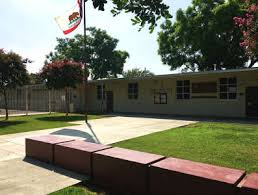 Front of school 