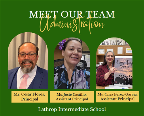 Lathrop Admin Team