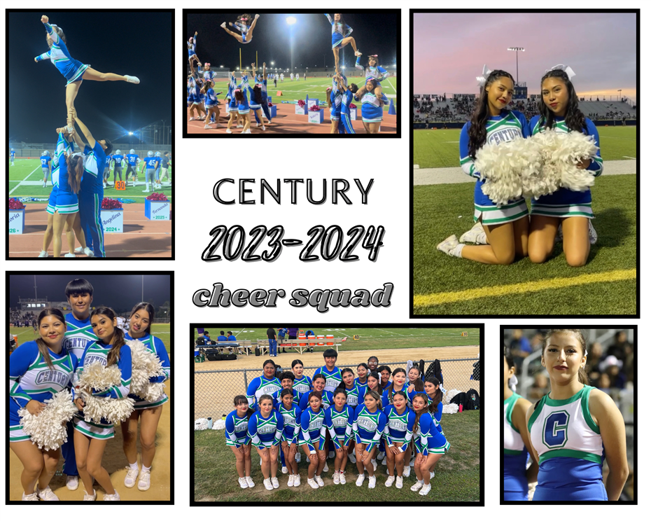 Congrats 2023-2024 Century Cheer Squad