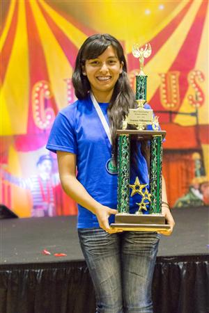 Most Outstanding Female Athlete of the Year: Lucero Villanueva Most Outstanding Female Athlete of the Year: Lucero Villanueva