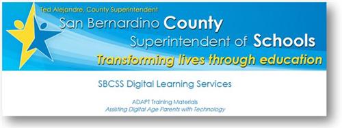 San Bernardino County Training Materials 