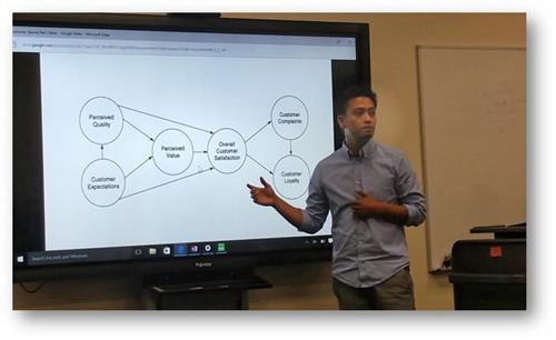 mark rodriguez conducting training 
