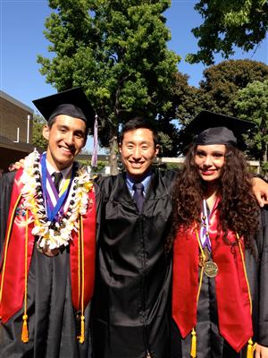With Roberto and Clara 