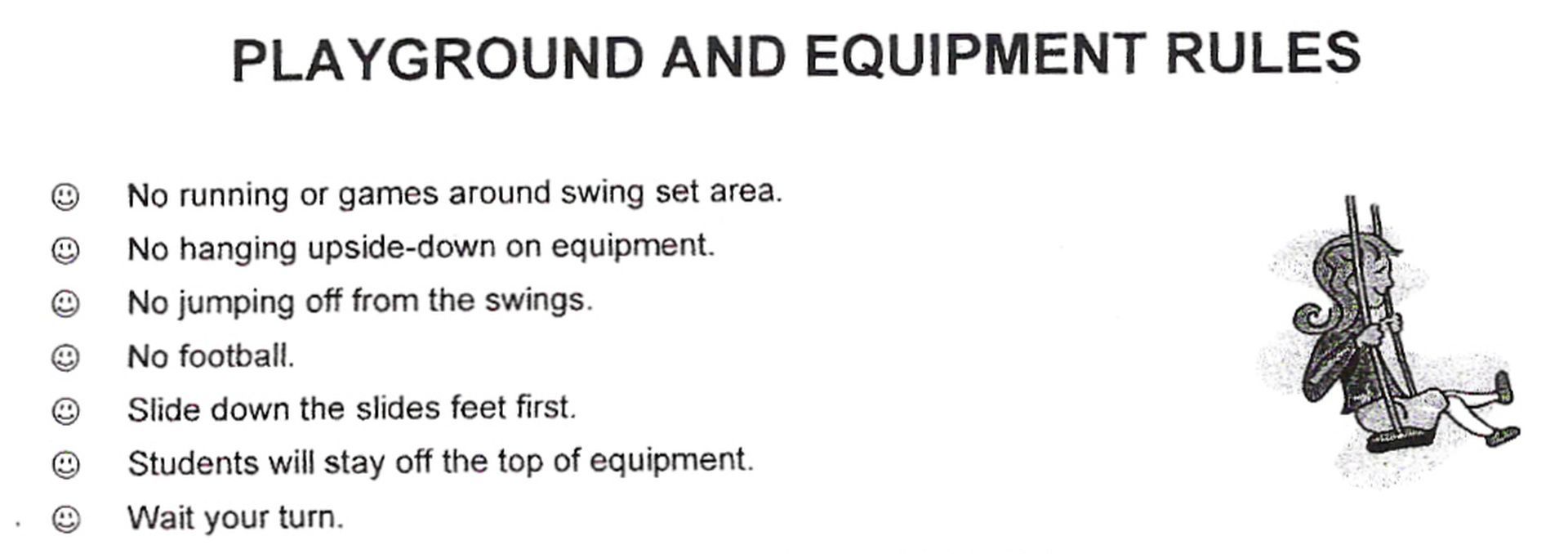 playground rules playground rules