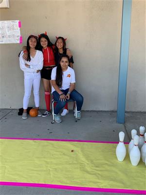 pumpkin bowling 