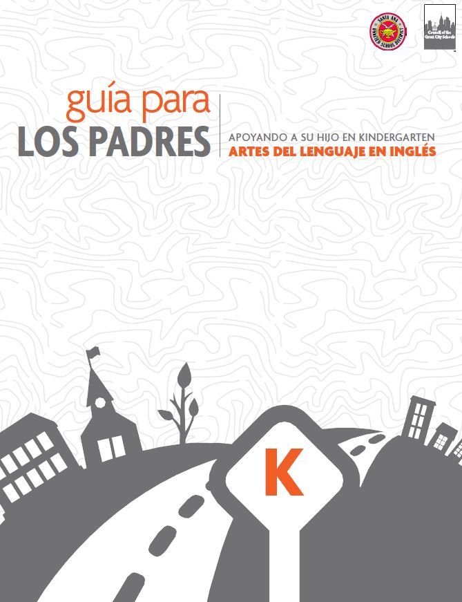 Kindergarten artes de lenguaje inglés guía para los padres 