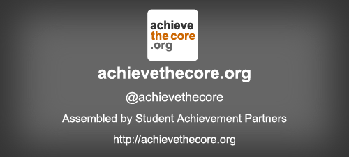 Student Achievement Partners - achievethecore.org Student Achievement Partners - achievethecore.org