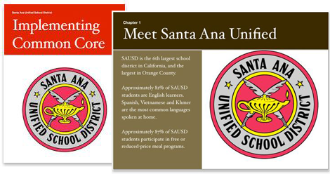 SAUSD's Implementing  Common Core (iBook) 