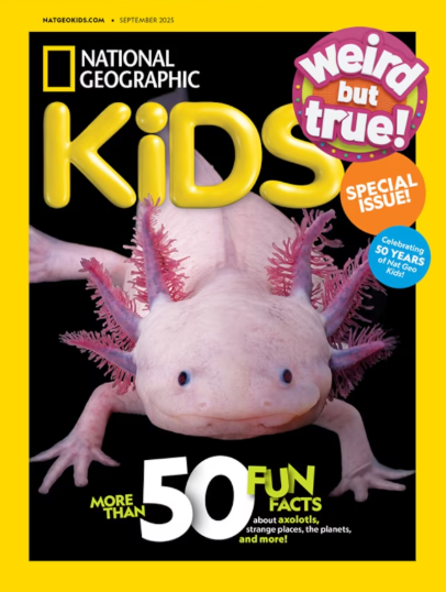 Nat Geo Kids Magazine Cover