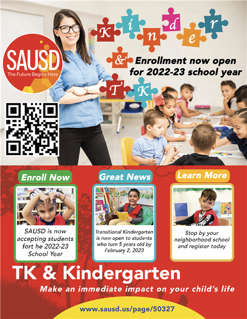 TK/K Enrollment