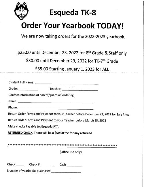  2022-2023 Yearbook
