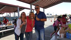 Student Swapmeet with Mrs.Chandler, Mrs. Dodge, & Mr. Mares 