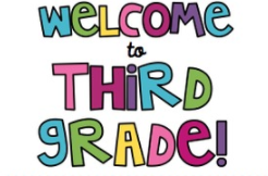 Welcome to 3rd Grade! 