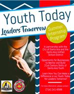 Flyer Youth Today leaders Tomorrow log 