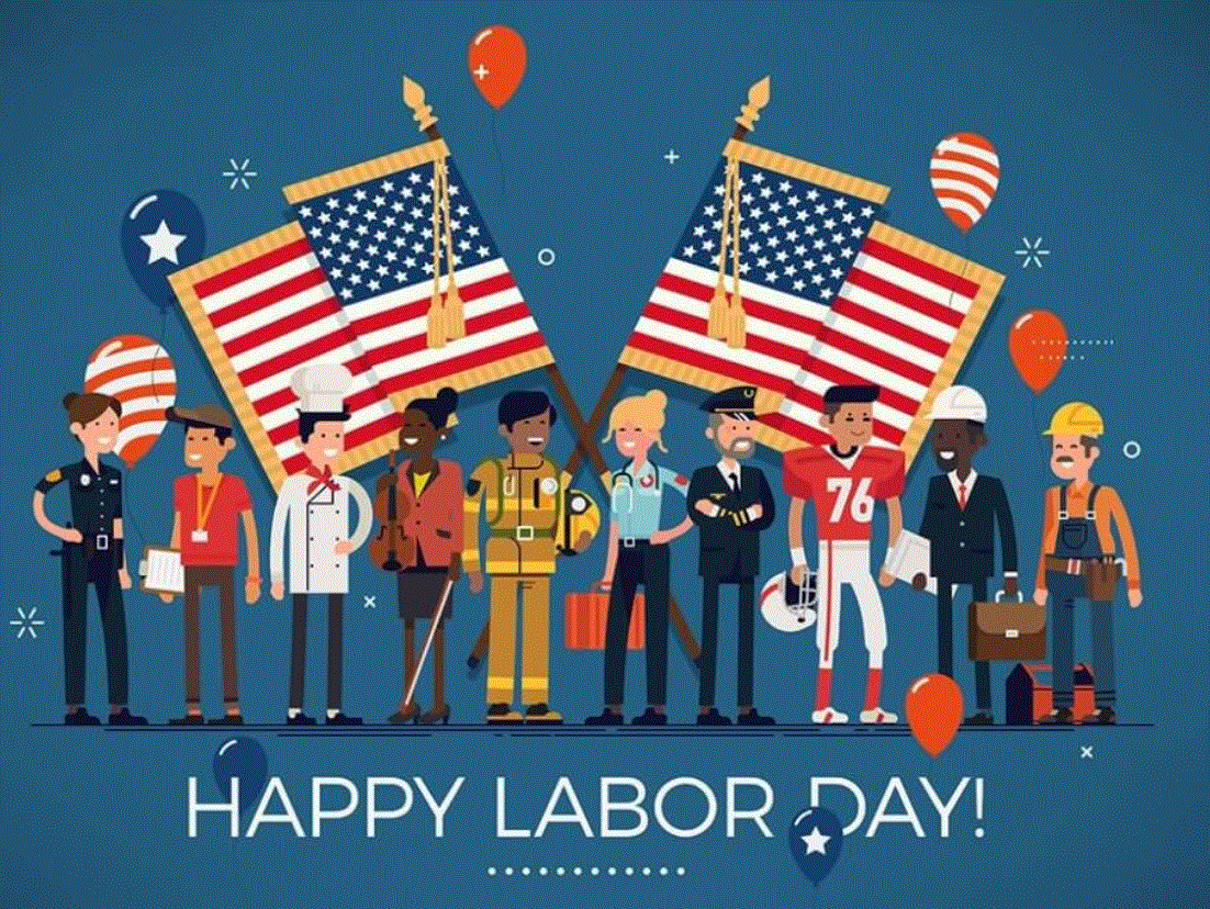  Labor Day - Holiday, Monday, September 4, 2023