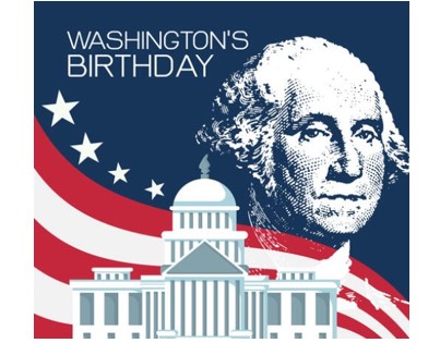  Washington's Day Holiday - No School, Monday, February 17th, 2025