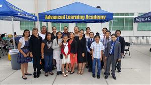 Advanced Learning Academy speech and debate students  
