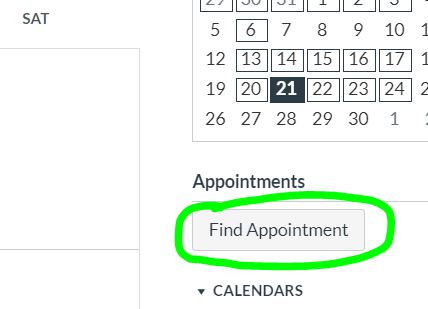 Find Appointment 