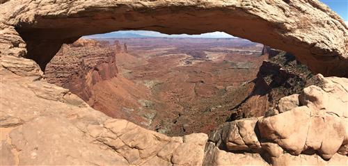 Landmark Arch in Utah