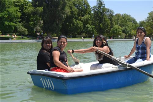 on the lake 