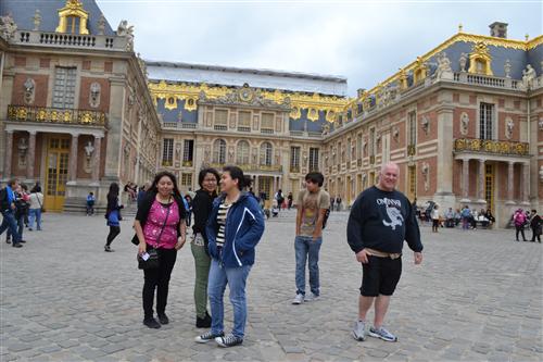 rain at Versailles 
