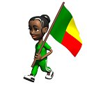 BENIN FLAG
