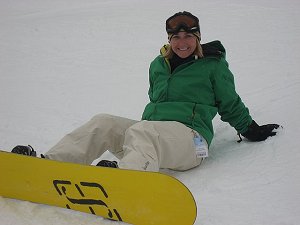 snowboarding