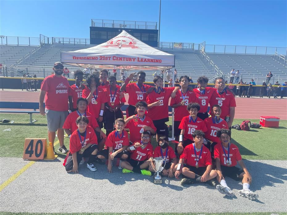 SAUSD District Champions Flag Football 2021