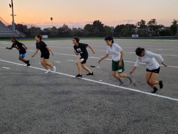 Girls' Basketball Preseason Conditioning