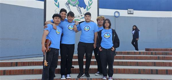 Valley students at the Concert of the Century.